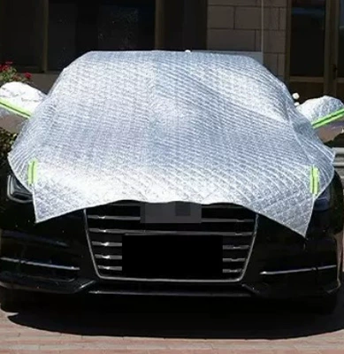 Car Cover Half-Cover Sunshade Wind – Car clothing - hatchback-composite-thickened-roof-cover
