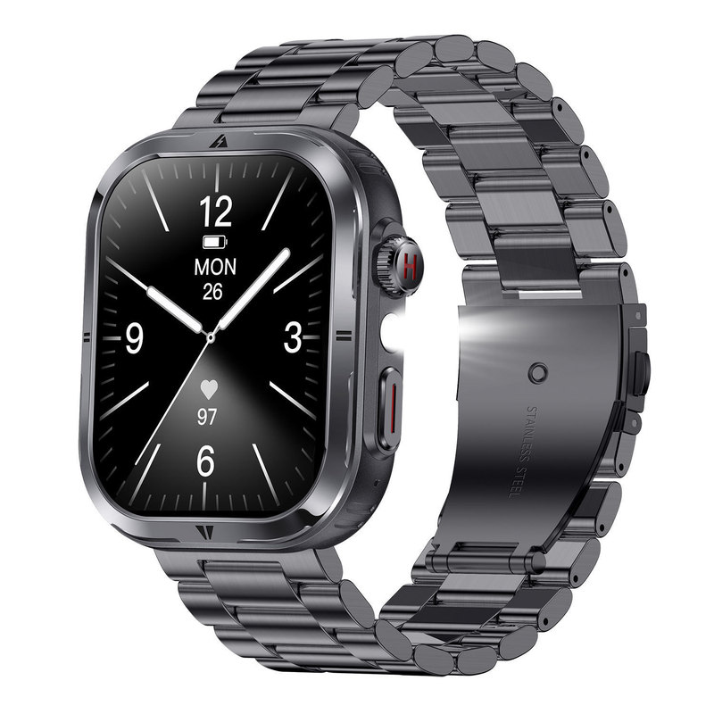 Cross-border Explosions MK86 Smart Watch Bluetooth Call LED Light Outdoor Military Wind Waterproof Sports GloryFit