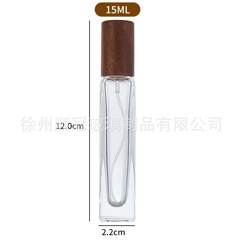 5ml玻璃香水小样瓶化妆品喷雾瓶10ml螺口香水瓶方形香水分装瓶|undefined