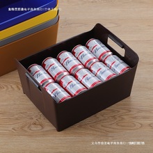 特加厚塑料长方形冰桶啤酒桶啤酒筐啤酒框啤酒箱酒吧酒箱绿色黄色