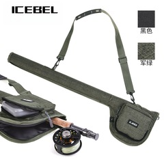 Ice bel ft飛釣竿包fly飛ハエ釣りセット漁具包携帯リュックサック釣竿硬筒クロスボーダー漁具