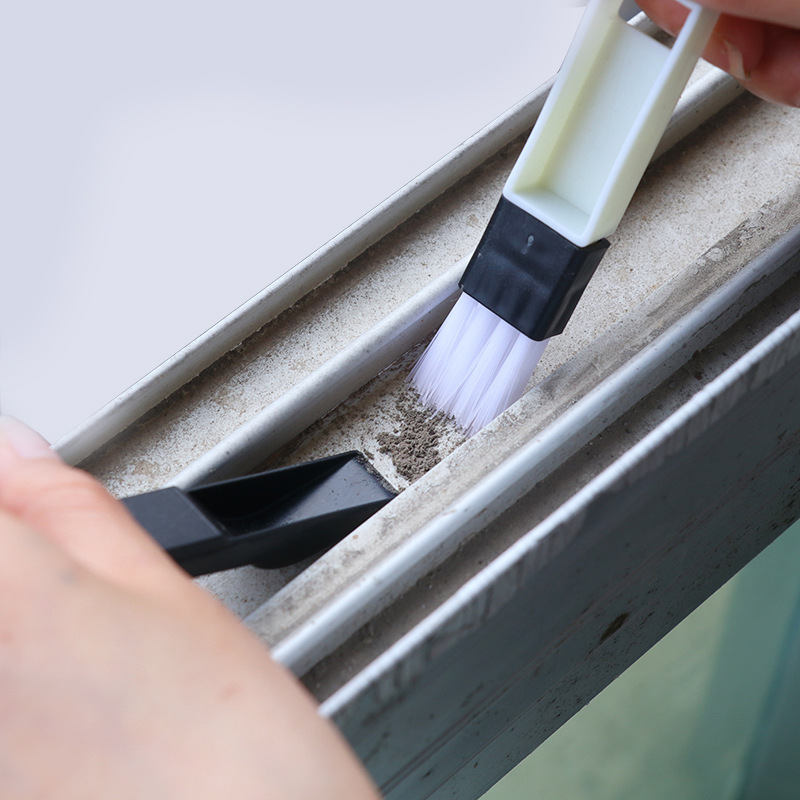흰색 손잡이(창 틈새 브러시)