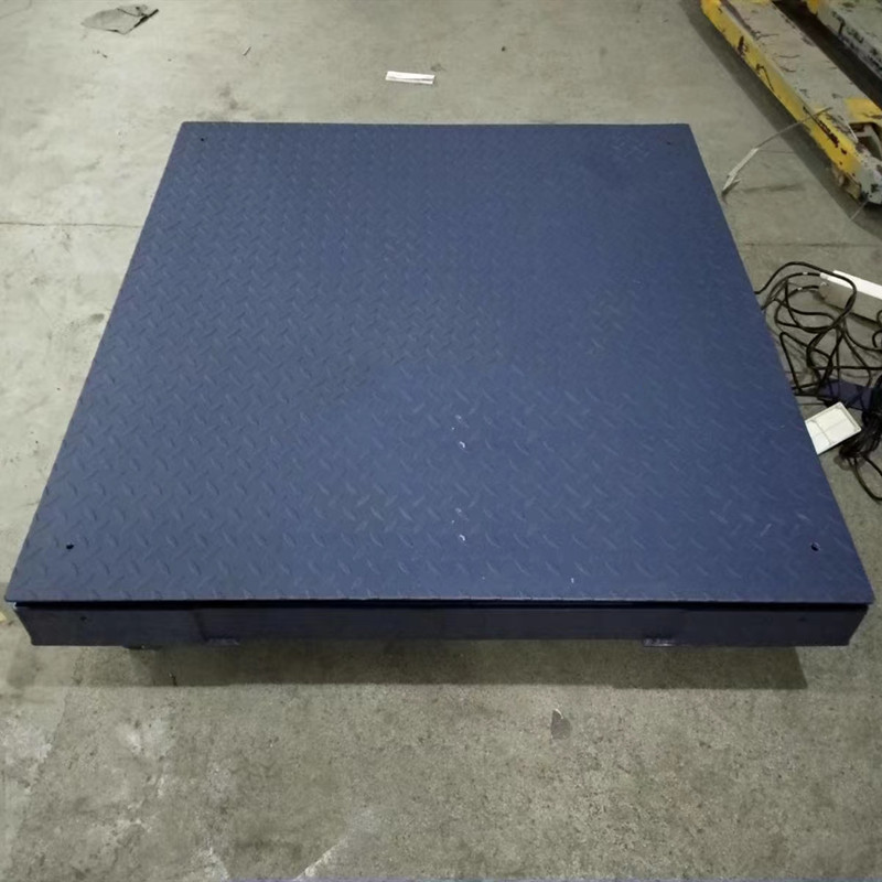 120*120cm碳钢称重双层带框式300kg500kg1000kg1500kg电子地磅秤