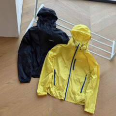 跨境外贸Mont 美山户外轻量化可收纳皮肤衣防晒连帽外套夹克男女