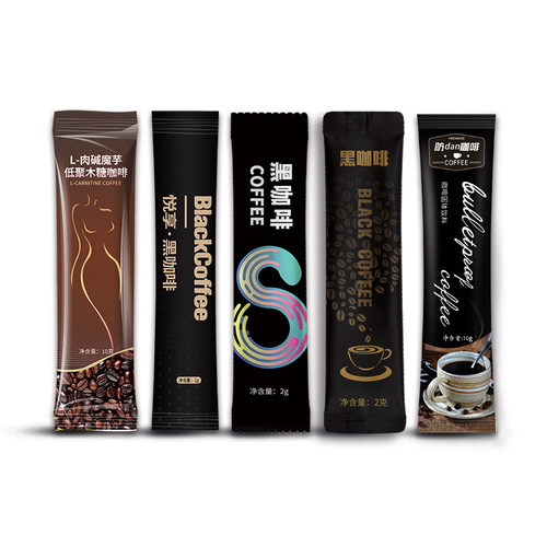 White Kidney Bean Black Coffee Cold Brew Freeze-Dried Coffee Powder Yunnan Arabica Coffee Powder Wholesale American Style Instant Coffee