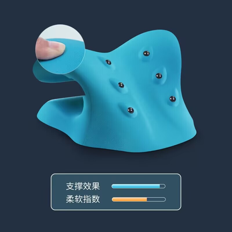 磁気治療頚椎枕は非矯正器を牽引して寝ます。|undefined