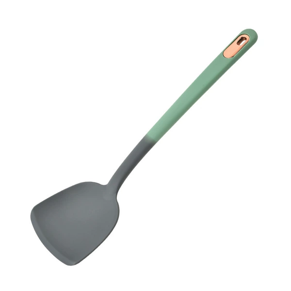 New silicone spatula [green gray]