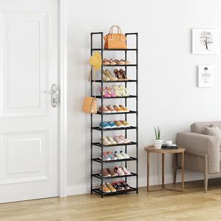 Cross-border 10-layer woven multi-function detachable shoe cabinet multi-layer simple closet entrance shoe rack