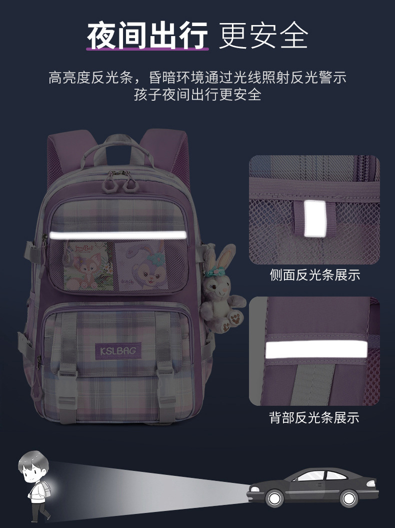 Corea del sur las niñas japonesas de la Escuela Secundaria Junior schoolbag gran capacidad de alta calidad estudiante de secundaria mochila de reducción de carga de protección de la columna vertebral mochila ligera