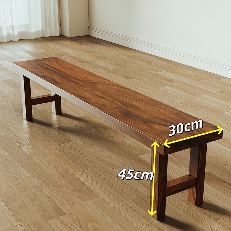 Bancos de madera sólida de alta calidad, taburetes de cambio de zapatos, taburetes de comedor caseros, taburetes de té, taburetes creativos simples