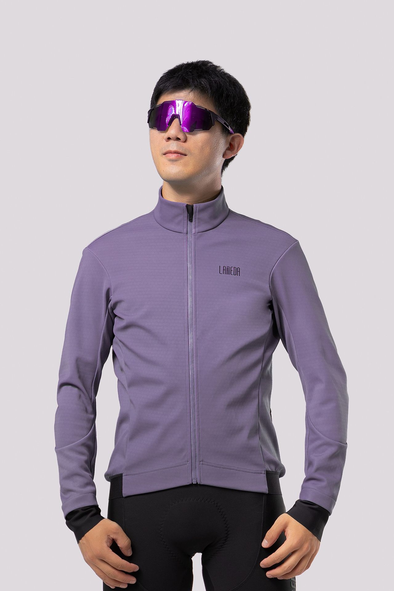 Lanpada Otoño e Invierno bicicleta a prueba de viento polar ciclismo ropa caliente impermeable ciclismo cálido compuesto de manga larga