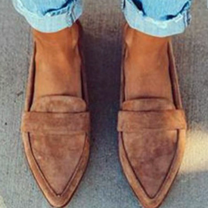 Новая корейская версия женской обуви на каблуке