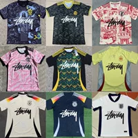 Stussy Stussy Stussy футболка Бразилия фламенко Италия памятное издание Португалия Париж Французская футбольная форма