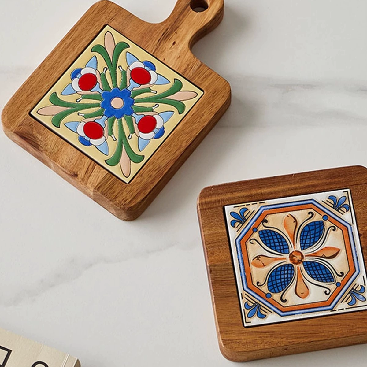 Теплоизоляционная прокладка из цельного дерева столовая подушка столовая подушка плитка чаша подушка антипригарная подушка для столовых подставок бытовая термостойкая деревянная запеканка