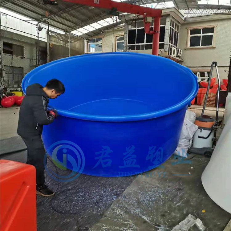 厂家批发7.5吨锥底水产养殖桶 石斑鱼孵化培育PE桶