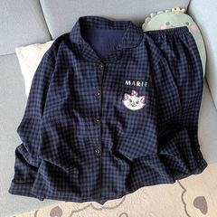 云朵棉睡衣女款长袖春秋女士居家大码春秋款家居服夏季高级感套装