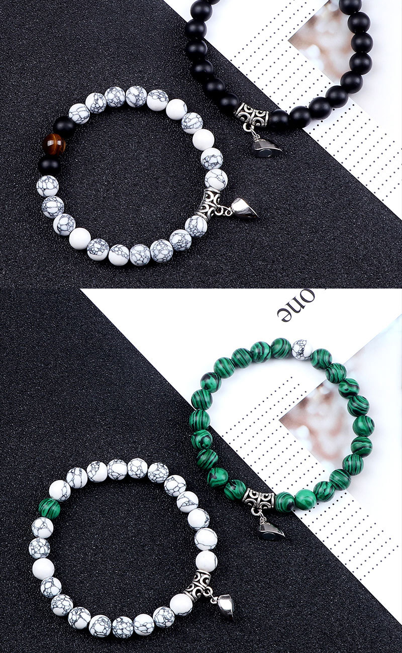 Kreativer Magnet zieht Liebespaar-Armbänder für Männer und Frauen an Besties Nischendesign Handseil_voghion.com