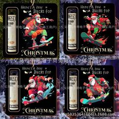 クロスボーダークリスマスかわいいマネーホルダークリスマスオーナメント装飾ツリーマネークリップ