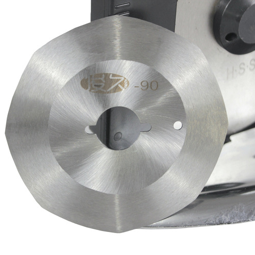 Jiujuelie Jiangyuan Circular Knife Machine, Fabric Cutting Machine, Handheld Electric Shears, Octagonal Blade, Carbon Steel Alloy Steel, High-Speed Steel
