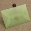 Single envelope light green 10.5*15.5CM