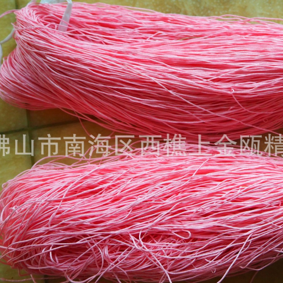 厂家直销纯手工散装A线玉线 DIY编织绳子佛珠线饰品配件批发