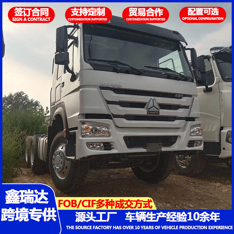 Supply of Howo Heavy-Duty Dump Trucks for Africa, 8-Wheel Rear Dump Truck, 371 Horsepower Howo Dump Truck