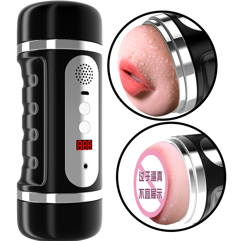 Jiuai doble cabeza contando aviones taza pistola rack eléctrico automático masculino masturbación equipo sexo herramientas sexo