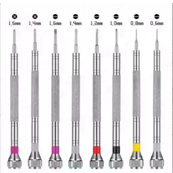 Screwdriver Stainless Steel Screwdriver Screwdriver Special Steel Nozzle Screwdriver 8-Piece Set Screwdriver