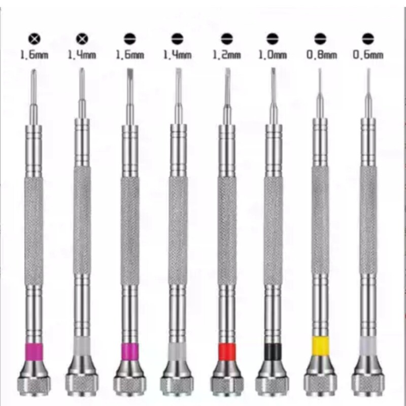 Screwdriver Stainless Steel Screwdriver Screwdriver Special Steel Nozzle Screwdriver 8-Piece Set Screwdriver