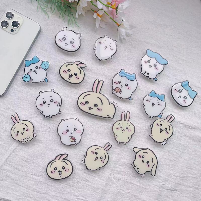 Cartoon Jiyi Soft Cute Mobile Phone Holder Acrylic Factory Hot-Selling Air Bag Telescopic Foldableing Holder Customized with Pictures