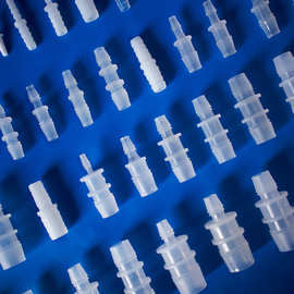 塑料透明直通接头 软管二通连接接头 塑料PP宝塔变径直通水管接头