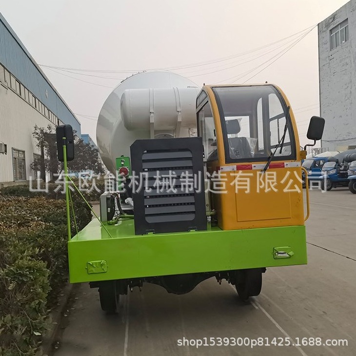 轨道搅拌车 隧道混凝土搅拌运输车 火车轮水泥罐车 欧能机械供应