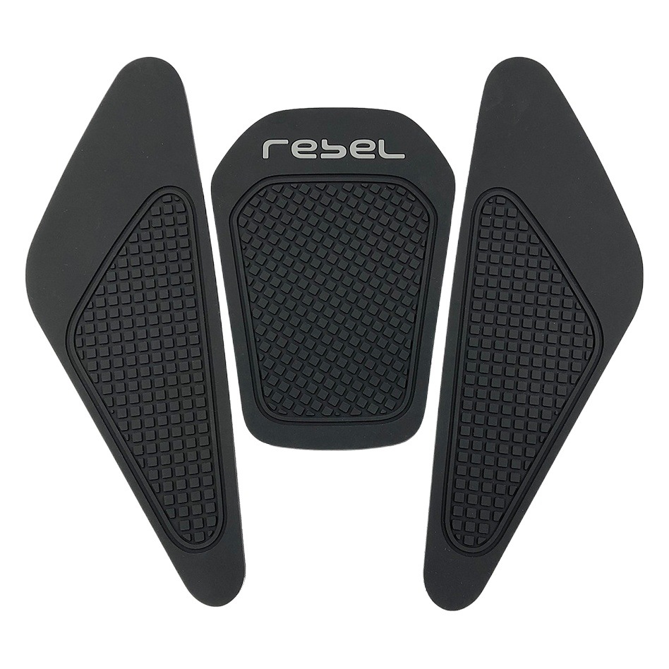 Adecuado para Honda REBEL CM500/300 REBEL modificado caucho tanque de combustible protección antideslizante pegatinas laterales