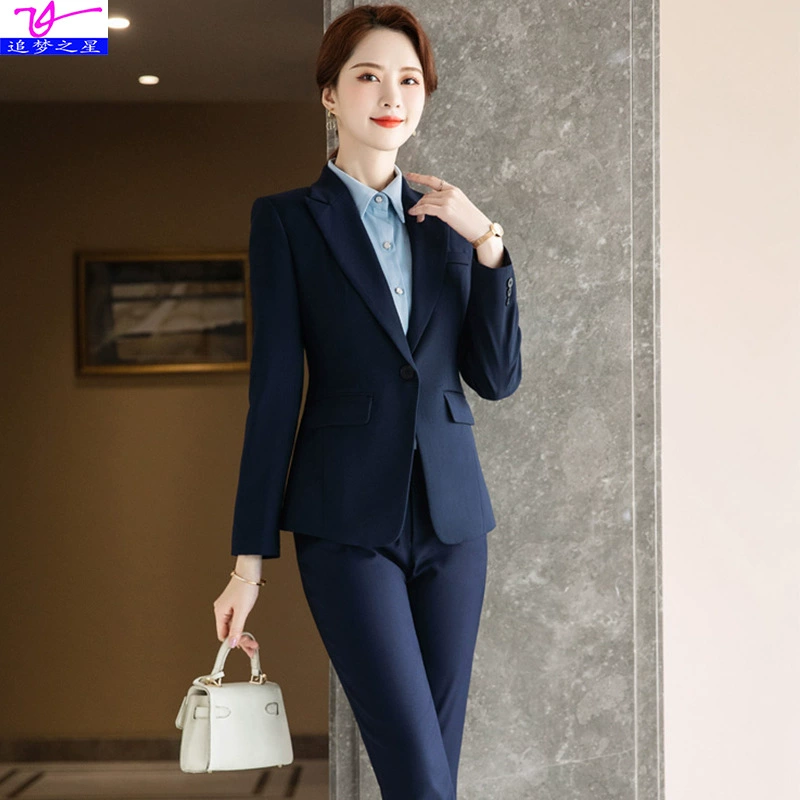 Комплект, модный классический пиджак-suit для офиса для работы, коллекция 2021 года, осень, корейский стиль