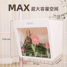 达洋新款内置草架可悬挂大容量防卡草架豚鼠荷兰猪兔子龙猫草架