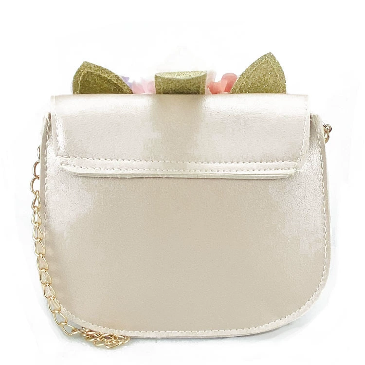 Shoulder bag, white children's bag, 2023 collection