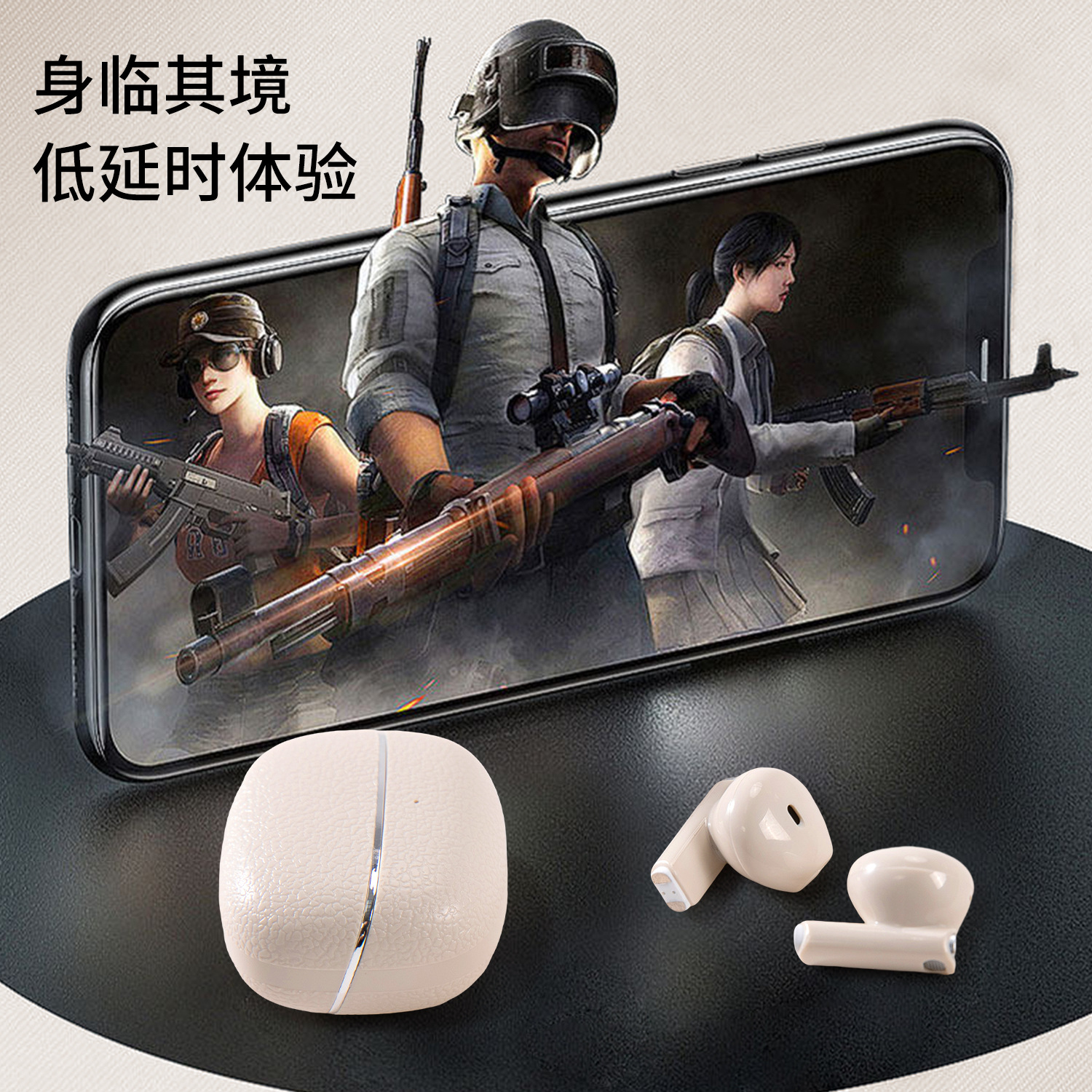 PRO17 Bluetooth-Kopfhörer, lange Akkulaufzeit, E-Gaming, TWS kabellos komfortable In-Ear-Kopfhörer, hochwertige Klangqualität