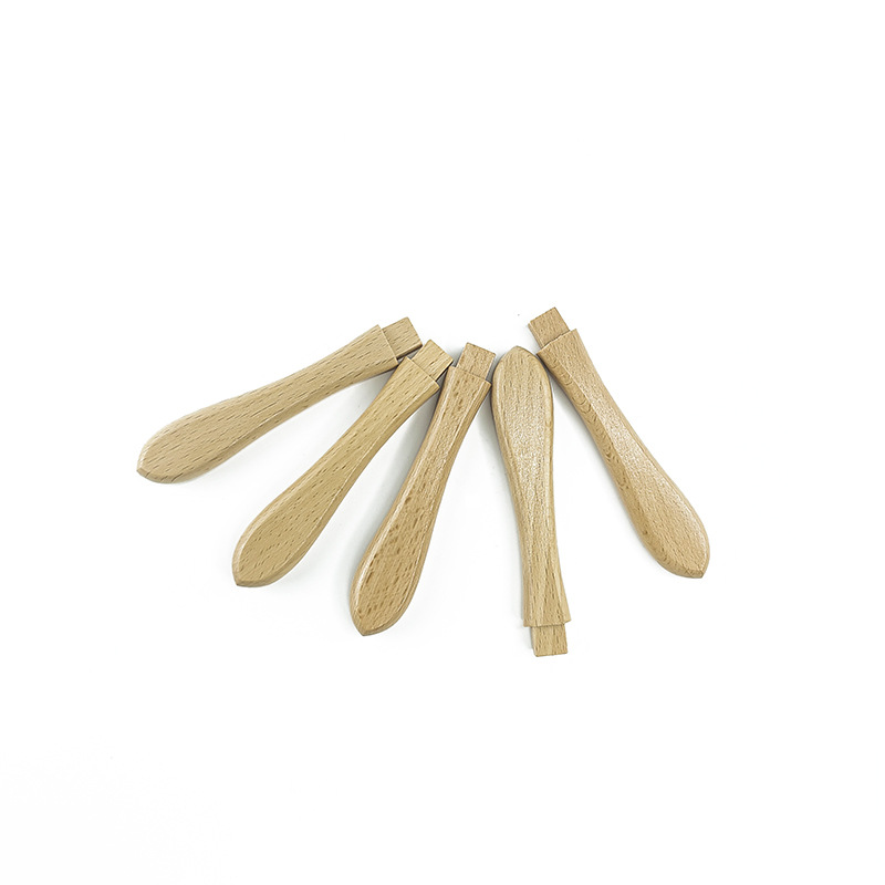 Palo para mezclar miel de madera maciza Bebida de té con leche Palo para extraer líquido para mezclar mermelada Palo para recoger miel de madera al por mayor