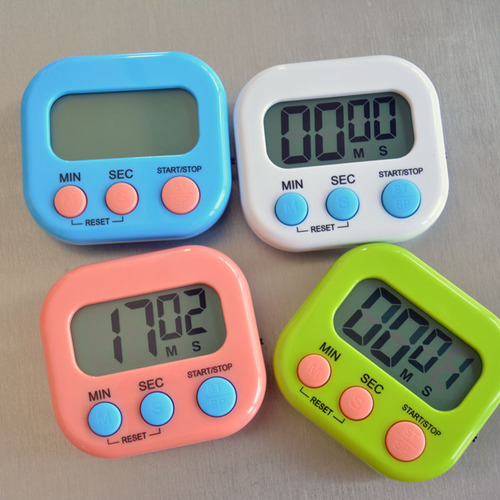 Kitchen timer student timer large display electronic alarm clock time manager timer wholesale