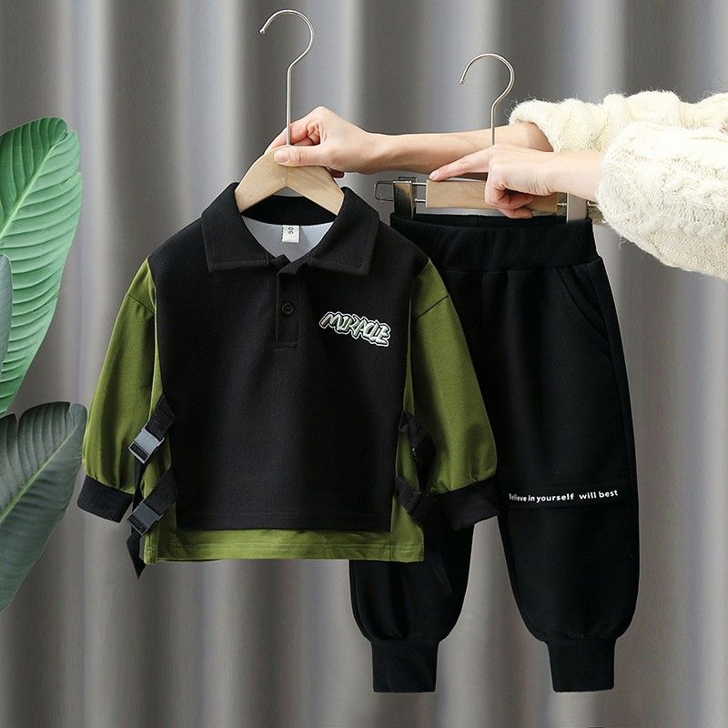 Dress 2023 Nye gutte- og høstsportsklær Barnas vårgensermote_voghion.com