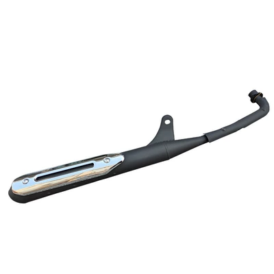 Muffler Wholesale, Motorcycle exhaust pipe - dayang-100-single-hole-painted-black