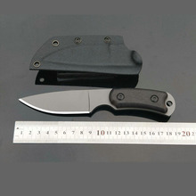 联邦锻打小猎刀碳钢刀具防身直刀开刃求生存刀户外刀野外求生军刃