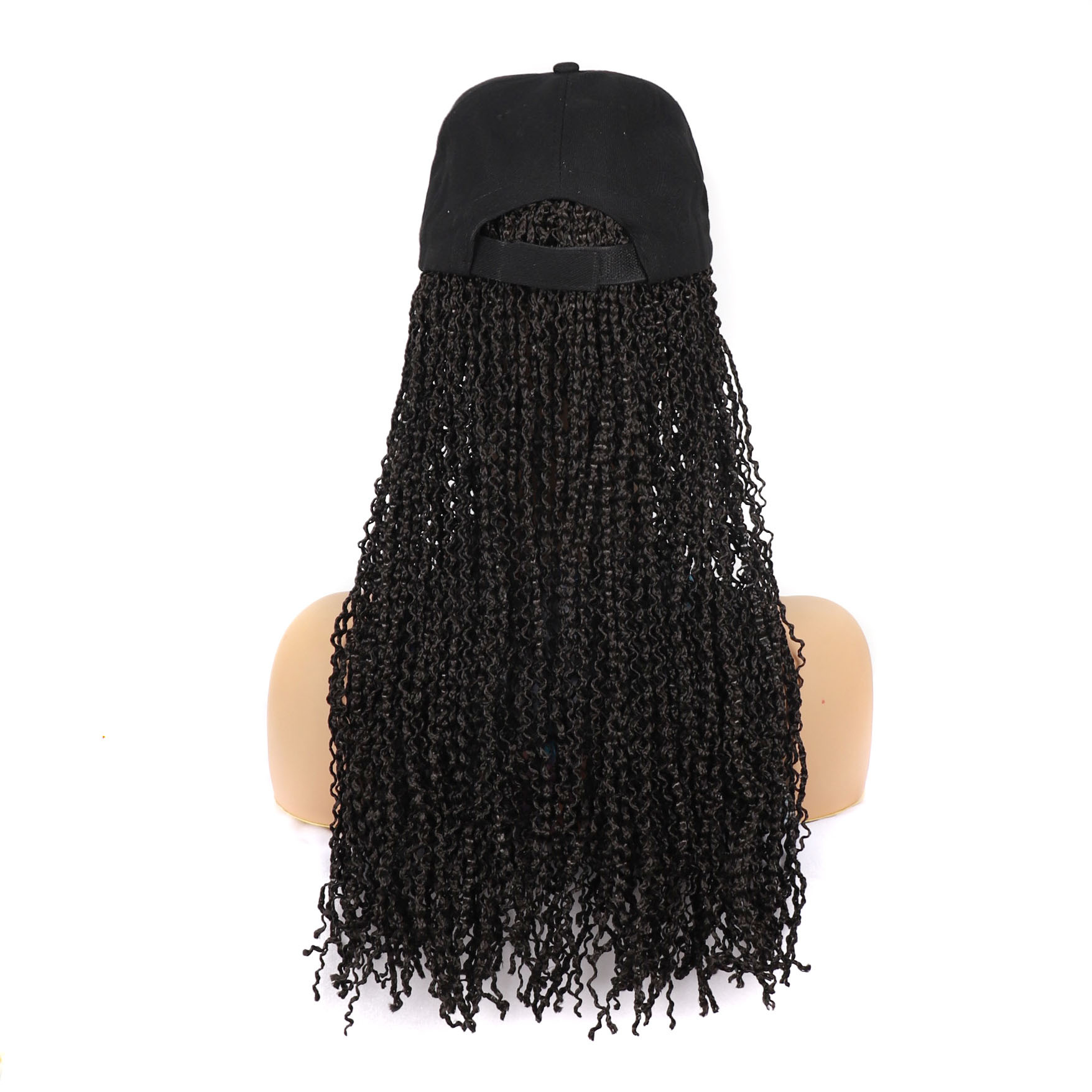 Parrucca sintetica Cappello sporco parrucca reggae colorata con treccia_voghion.com