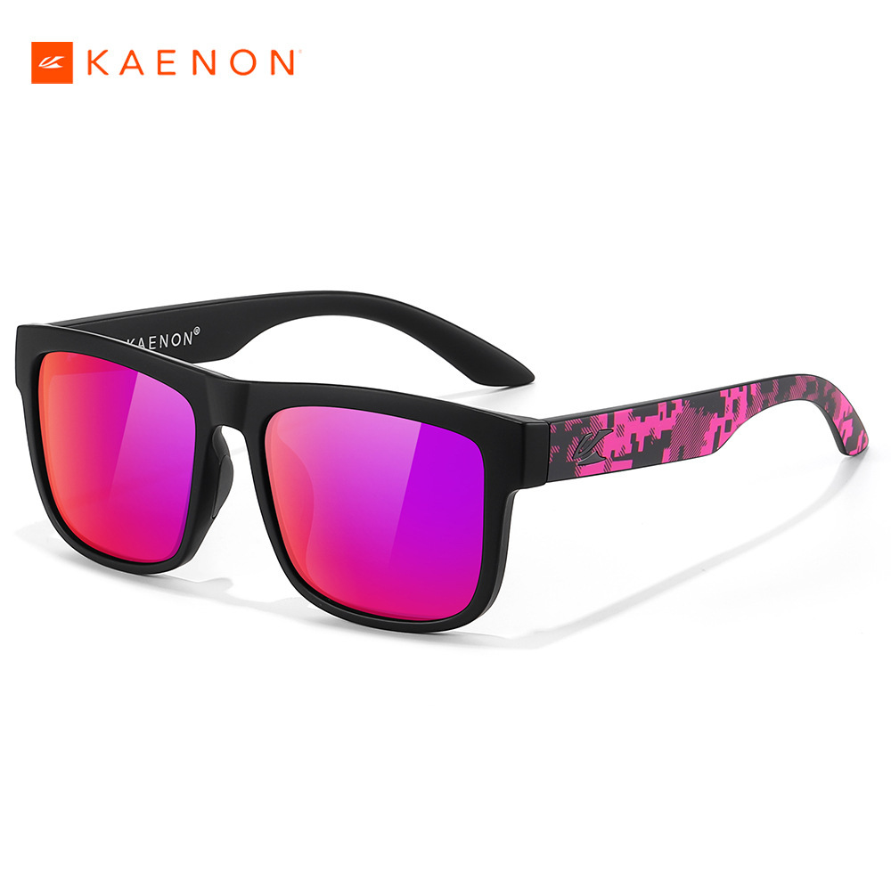New KAENON cross-border square frame polarized sunglasses fashion…