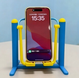 �羳��ƷNovelty phone holder 3D��ӡ��������ģ���֙C֧��