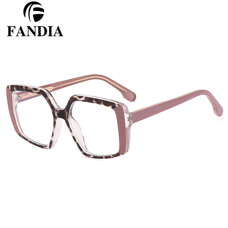 82092 nuevo CP insertar anti-azul gafas de luz gafas ópticas estilo europeo y americano marco grande marco gafas marco puede ser equipado con gafas de miopía