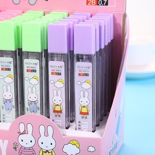 Student resin activity pencil lead, large capacity, refill, less breakage, wholesale