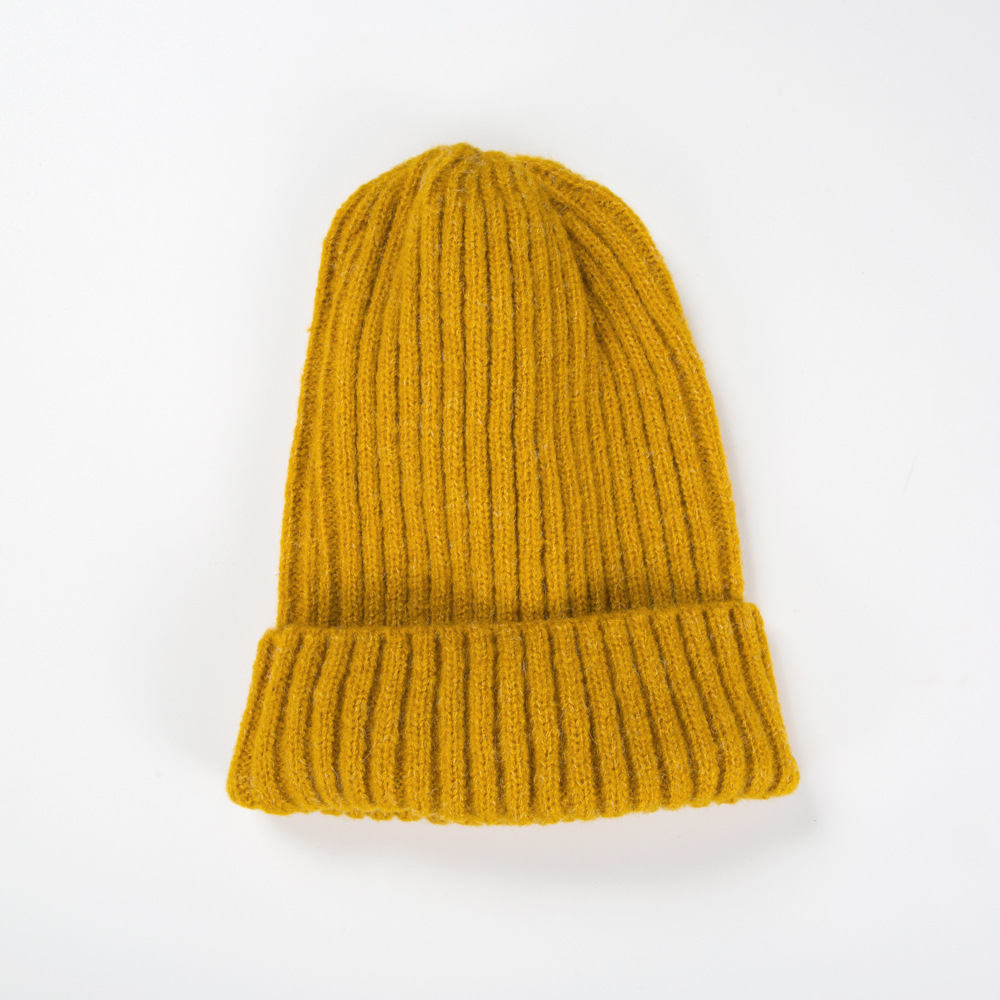 38g Weight Housewarming, Anniversary, Business, Wedding, Outdoor, Travel, Birthday, Festival, Sports, Shopping Occasion Solid Color Pattern Unisex Gender Korean Style Style Khaki, Grey, Beige, Pink, Purple, Red, Green, Blue, Wine Red, Camel, Yellow, Black Color One Size Size Korean Knitted Hat Autumn And Winter Warmth Fashion Striped Woolen Hat Solid Color Flanging Hedging Cold Hat 14