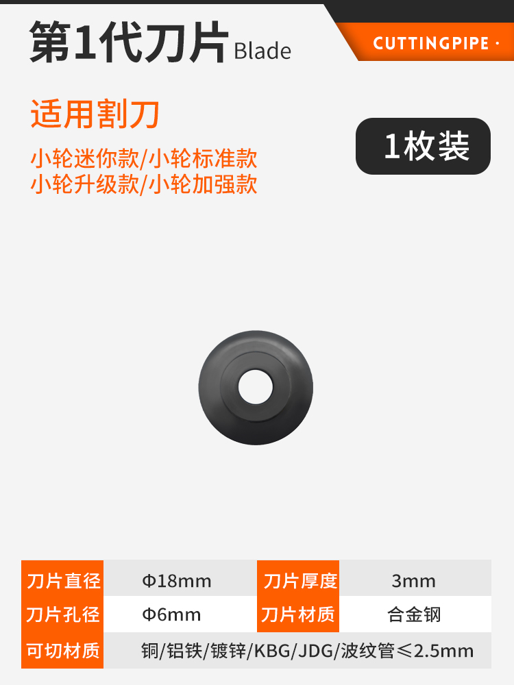 예비 작은 휠 블레이드 1 [사양 3*18mm]]