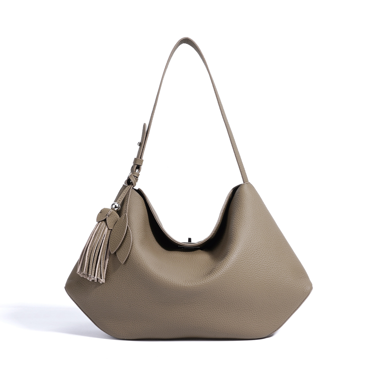 Fashion New Genuine Leather Large Capacity Handbag